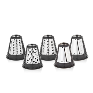 WMF KITCHENminis Salat-to-go, 150 W, nerūsējošā tērauda/melna - Salātu rīve