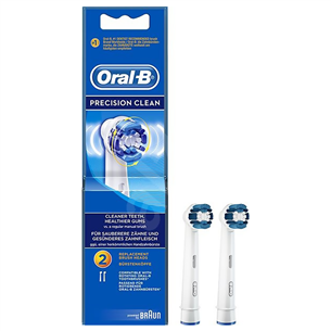Oral-B Braun Precision Clean, 2 шт., белый - Насадки для электрической зубной щетки EB17-2NEW