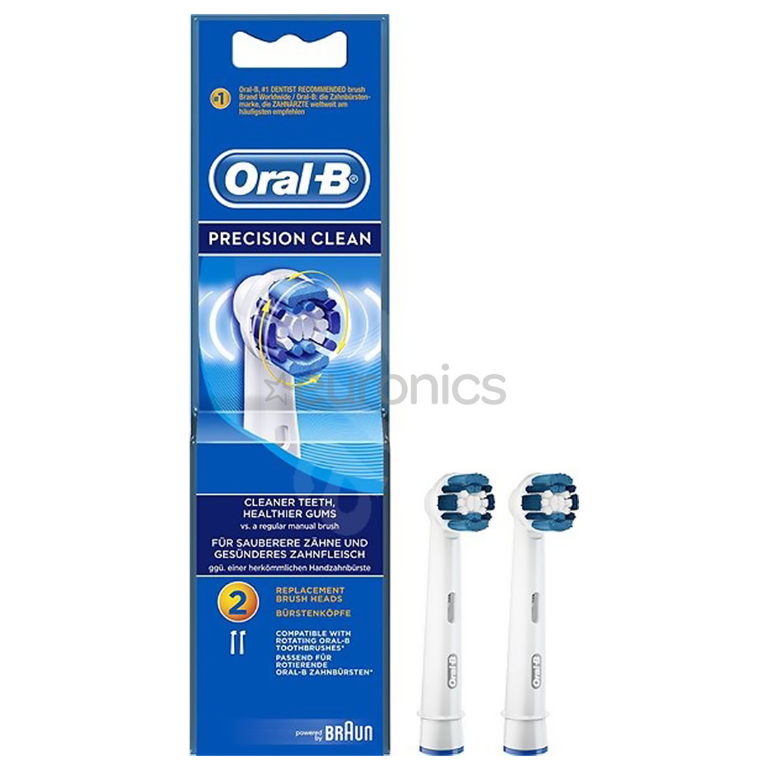 Oral-B Braun Precision Clean, 2 шт., белый - Насадки для зубной щетки