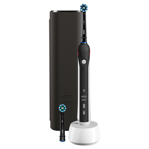 Braun Oral-B Smart 4500, travel case, black/white - Electric toothbrush
