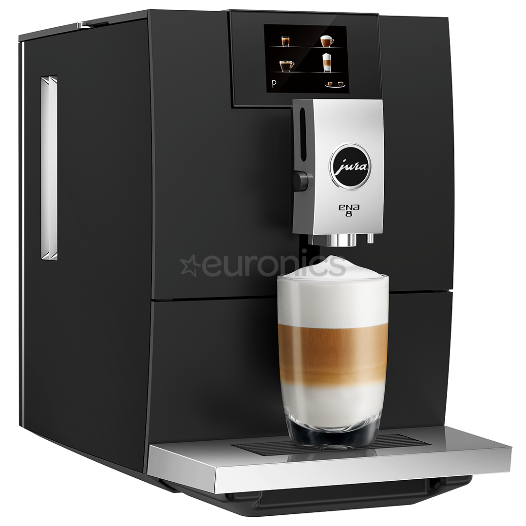 JURA ENA 8, melna - Kafijas automāts