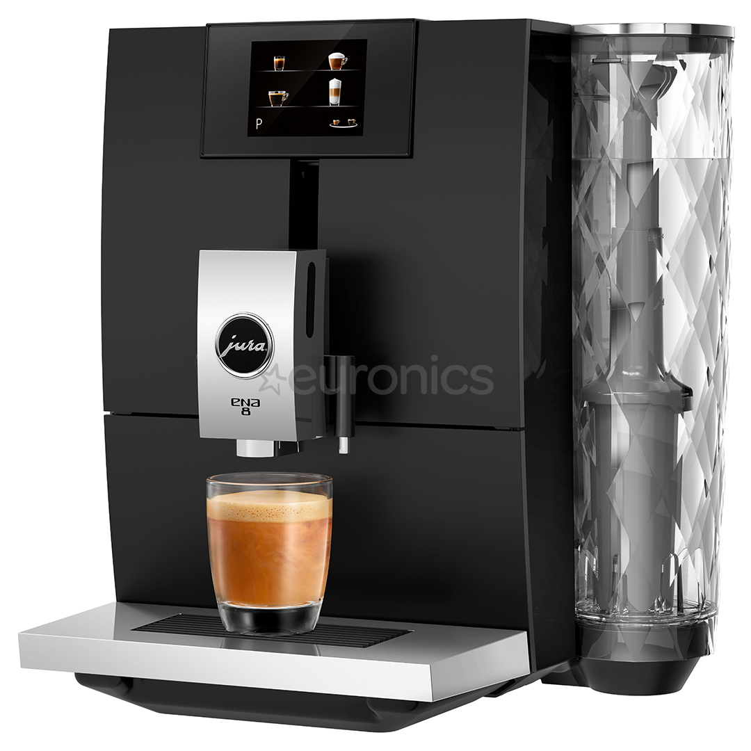 JURA ENA 8, melna - Kafijas automāts