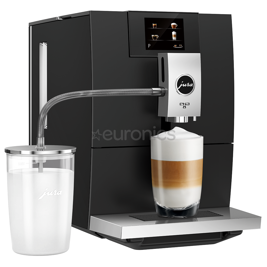 JURA ENA 8, melna - Kafijas automāts