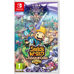 Spēle priekš Nintendo Switch, Snack World: The Dungeon Crawl Gold