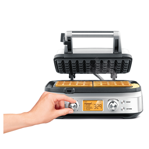 Sage the Smart Waffle, 1000 W, inox - Waffle maker