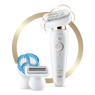 Braun Silk-epil 9 Flex, balta/vara - Epilators