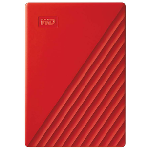Ārējais HDD cietais disks My Passport, Western Digital / 4 TB WDBPKJ0040BRD-WESN