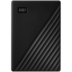 Ārējais HDD cietais disks My Passport, Western Digital / 4 TB WDBPKJ0040BBK-WESN