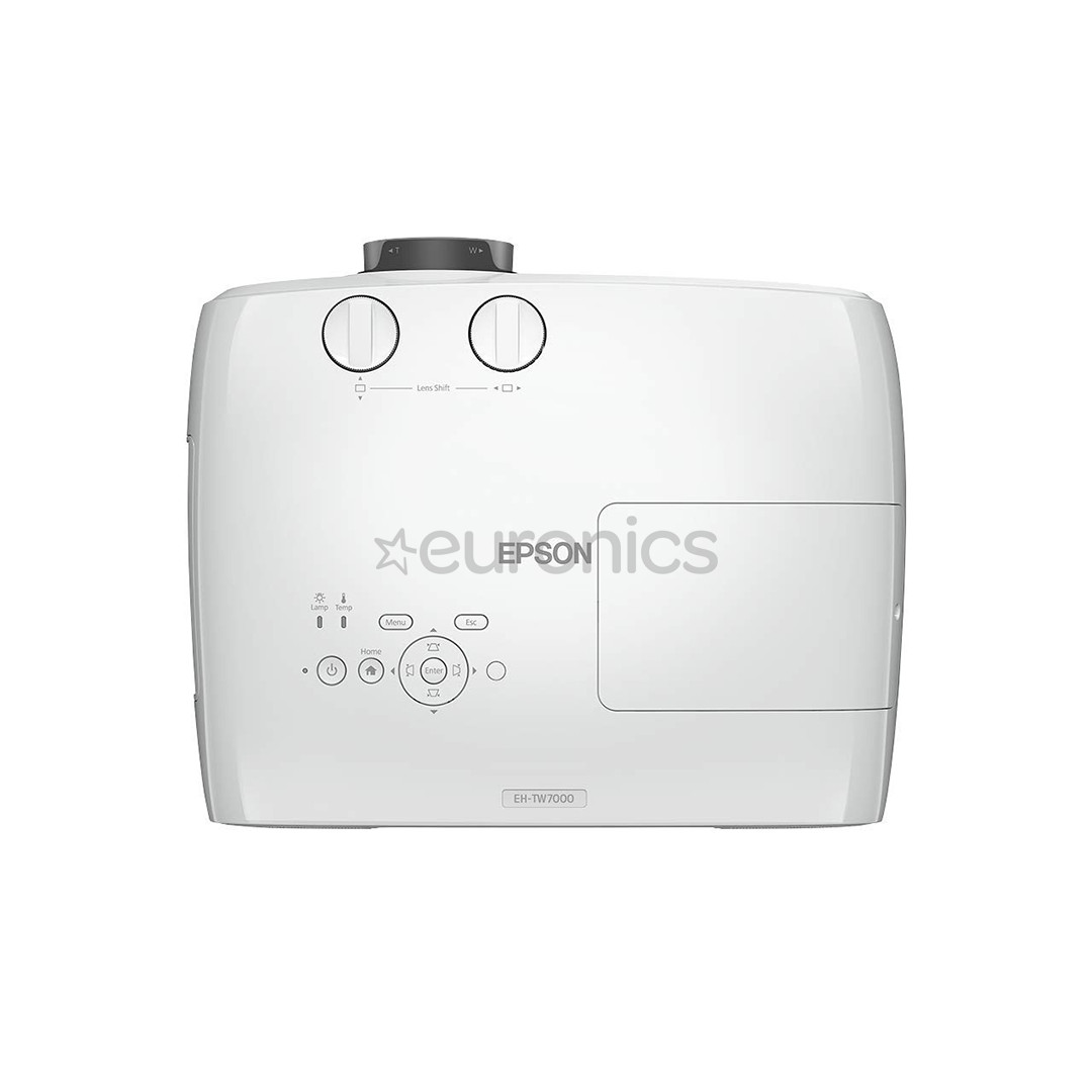 Epson EH-TW7000, 4K PRO-UHD, 3000 lm, white - Projector