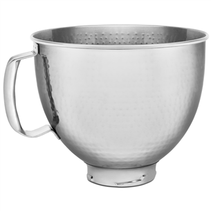 KitchenAid, 4.8 L, nerūsējošā tērauda - Metālisks trauks mikserim 5KSM5SSBHM