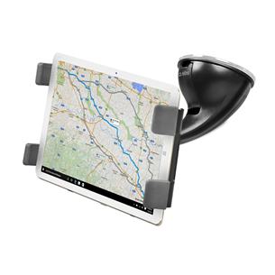 SBS Tab Wind Holder, black - Universal car tablet holder with suction cup
