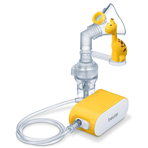 Beurer, white/yellow - Nebuliser for kids IH58KIDS