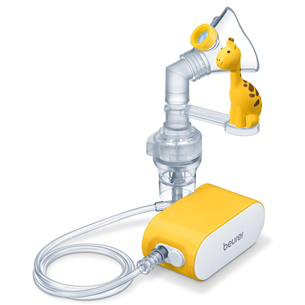 Beurer IH58 Kids, white/yellow - Nebuliser for kids