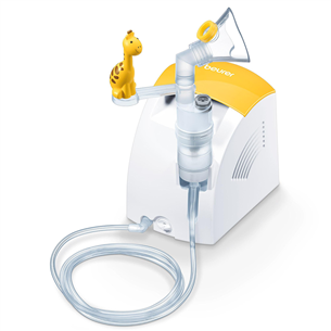 Beurer, white/yellow - Nebuliser for kids