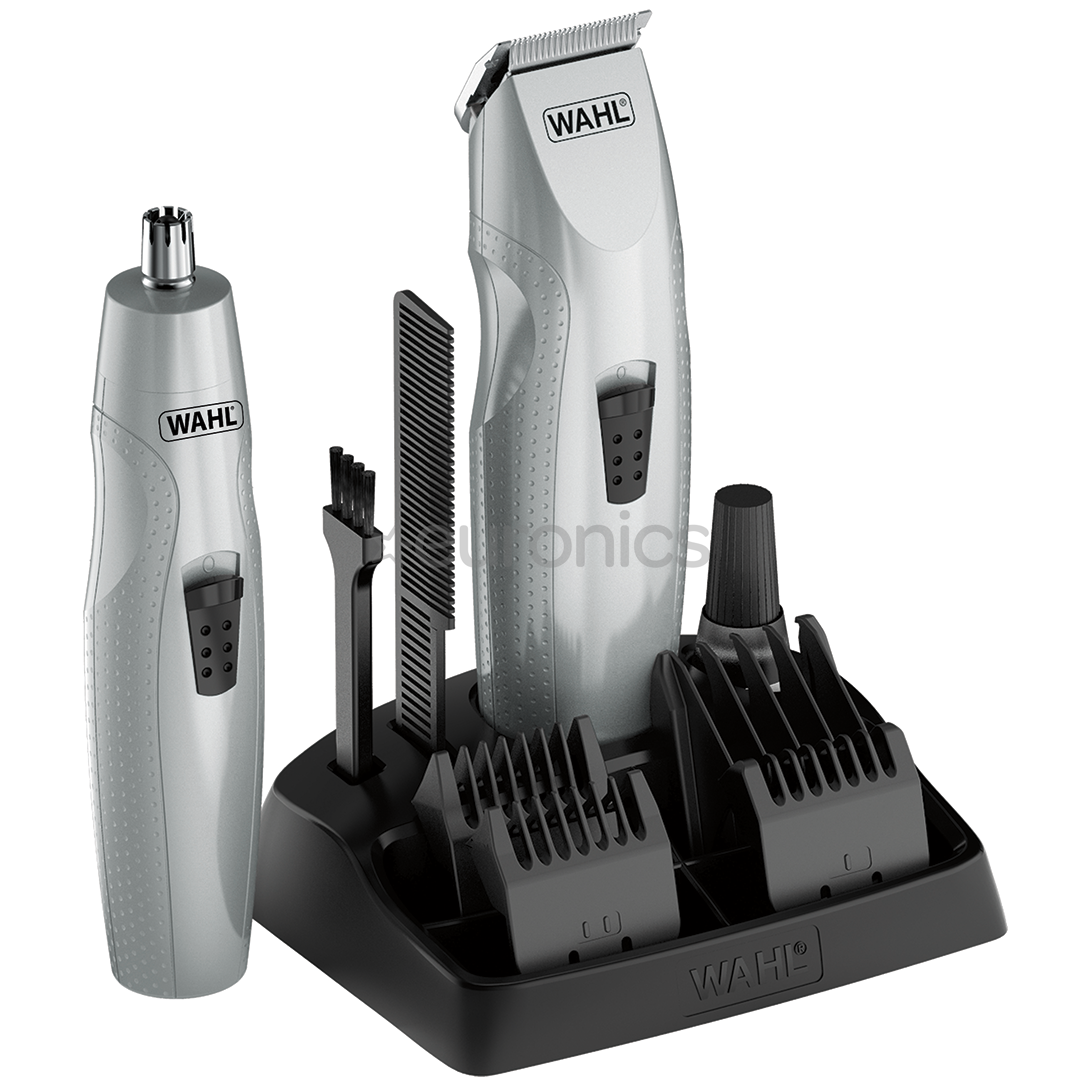Wahl, Mustache & Beard, pelēka - Trimmeru komplekts