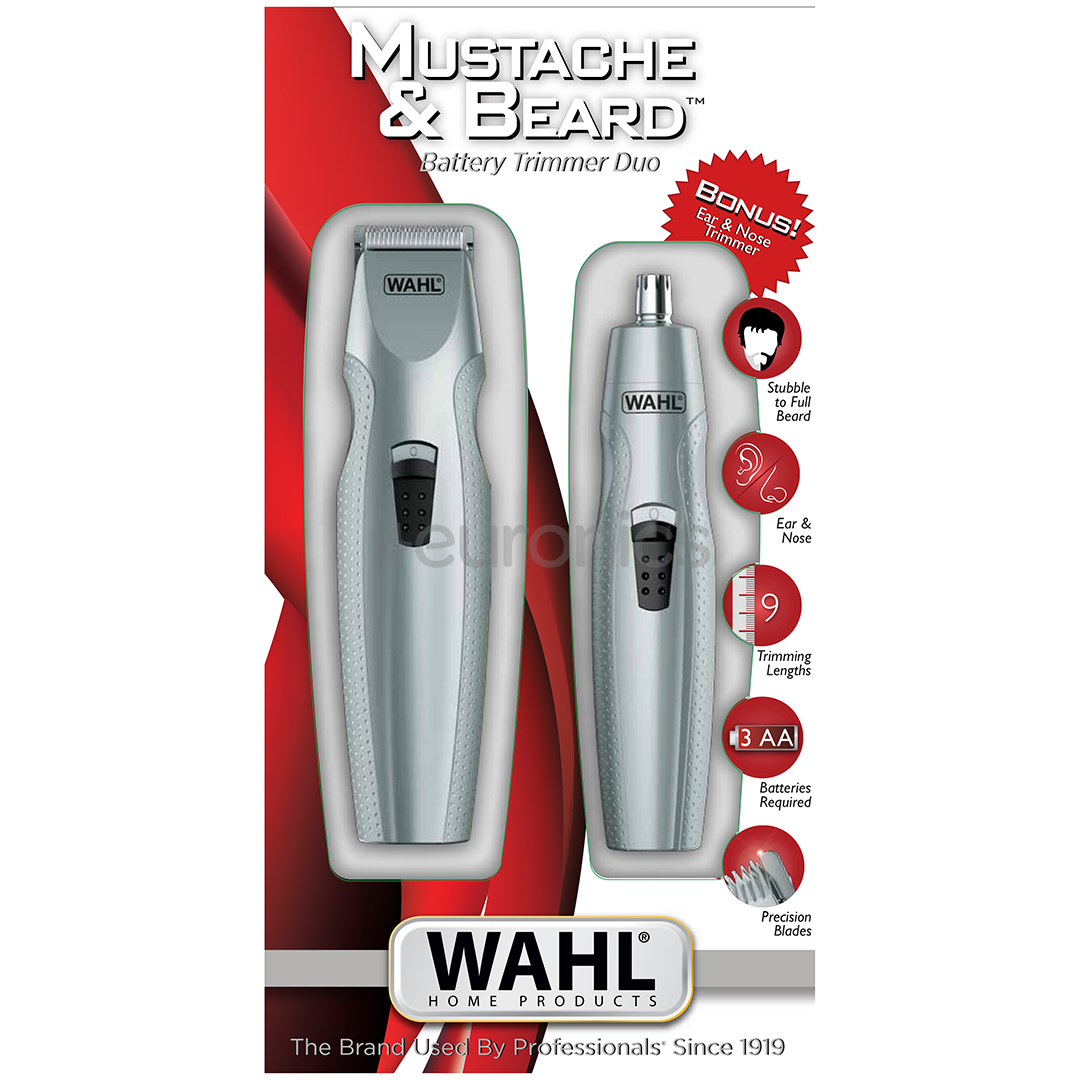 wahl mustache and beard