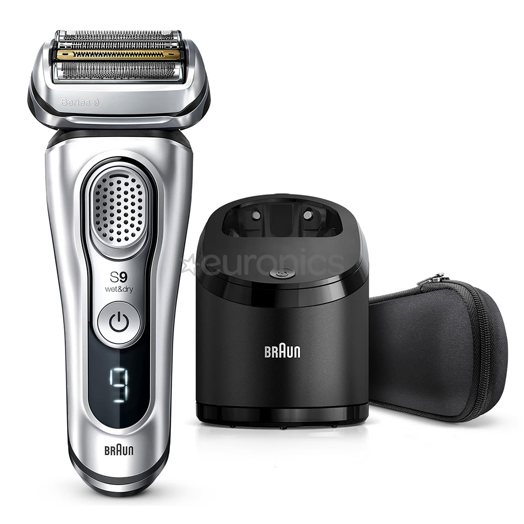 Braun Series 9 Wet & Dry, sudraba/melna - Skuveklis