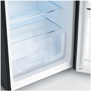 Severin, 108 L, height 90 cm, black - Retro Fridge