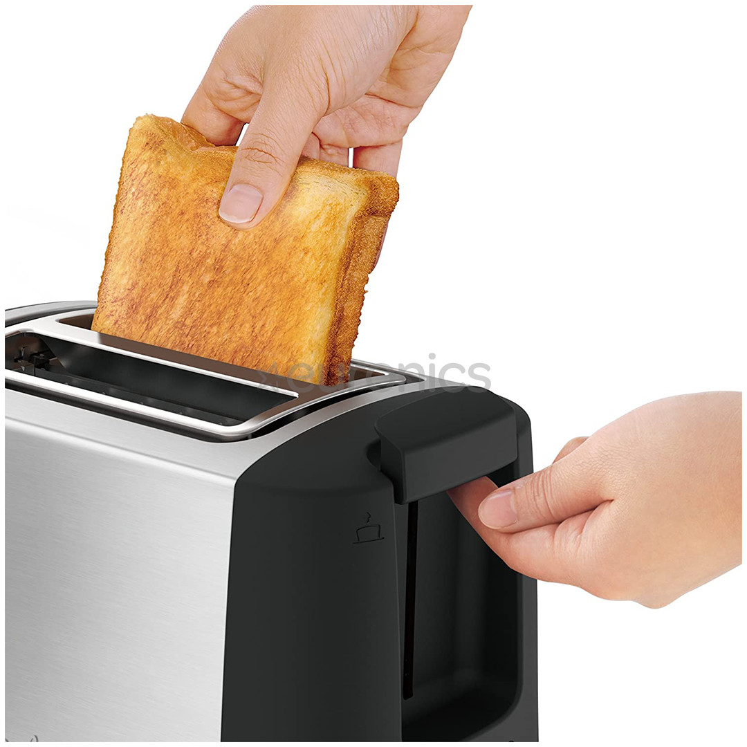 Tefal Subito, 850 W,  inox/black - Toaster