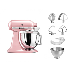 KitchenAid Artisan Elegance, 4,8 л/3 л, 300 Вт, розовый - Миксер