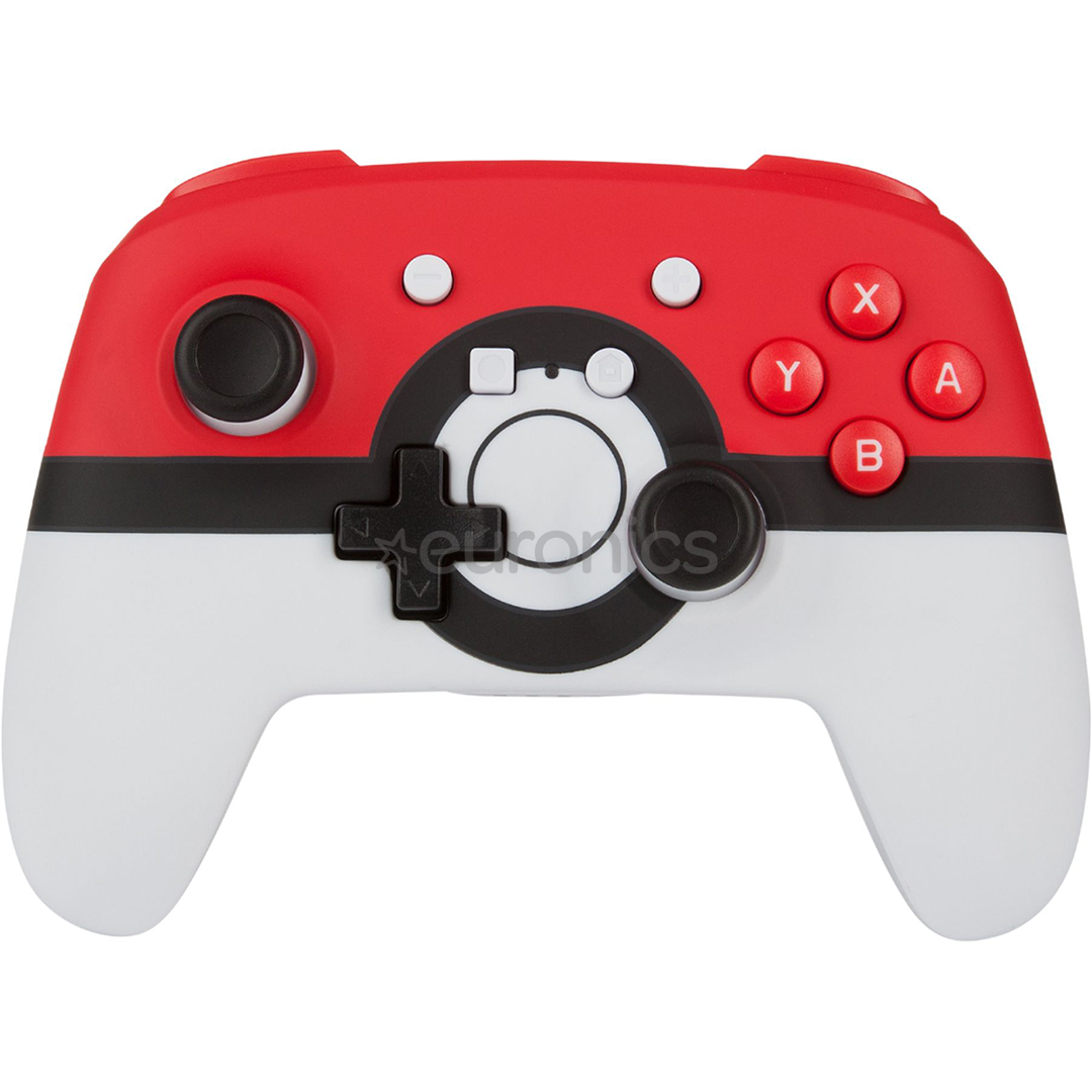 Bezvadu kontrolieris priekš Nintendo Switch Enhanced Poké Ball Edition, PowerA
