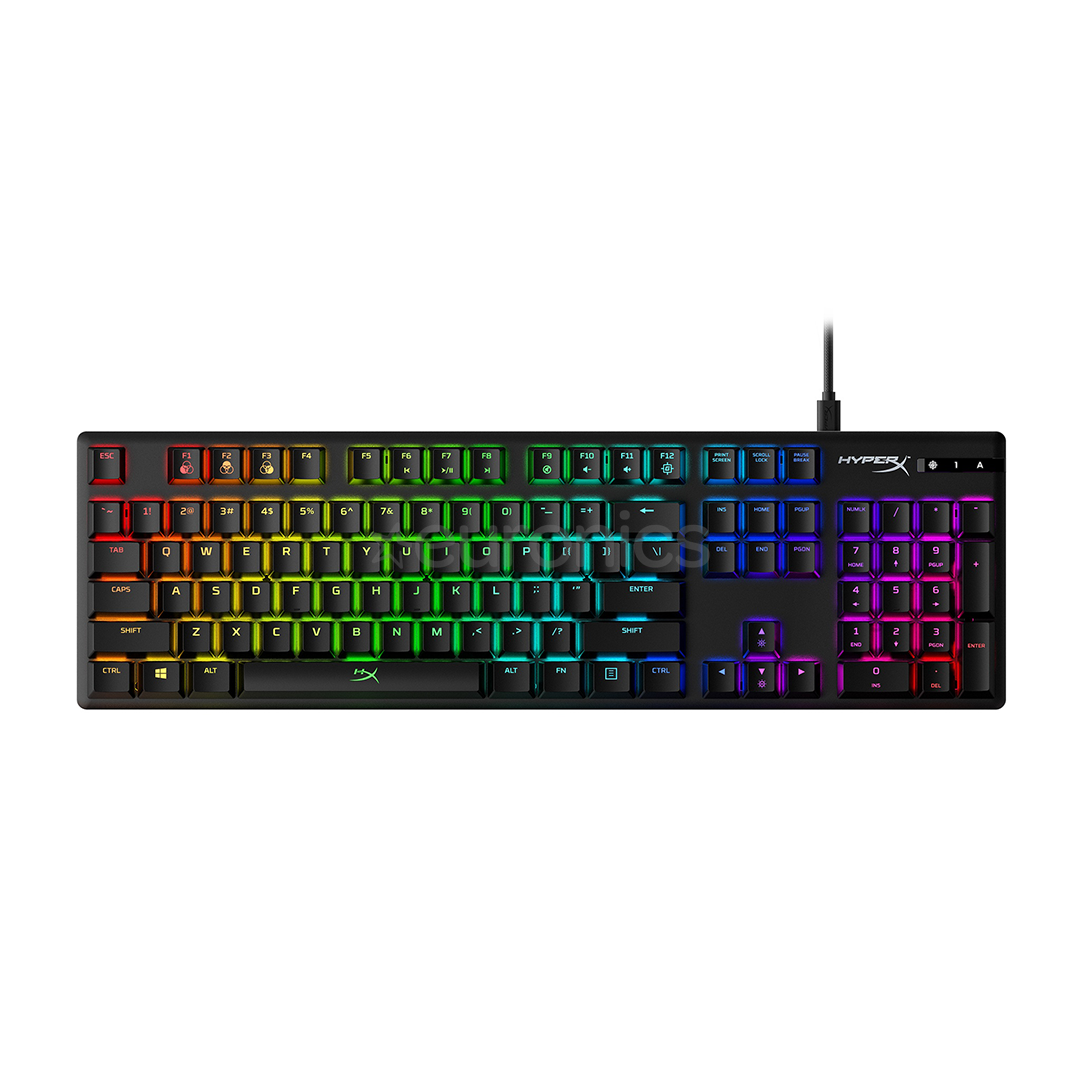 Razer melnaWidow V3 Razer Green, RUS, melna - Mehāniskā klaviatūra