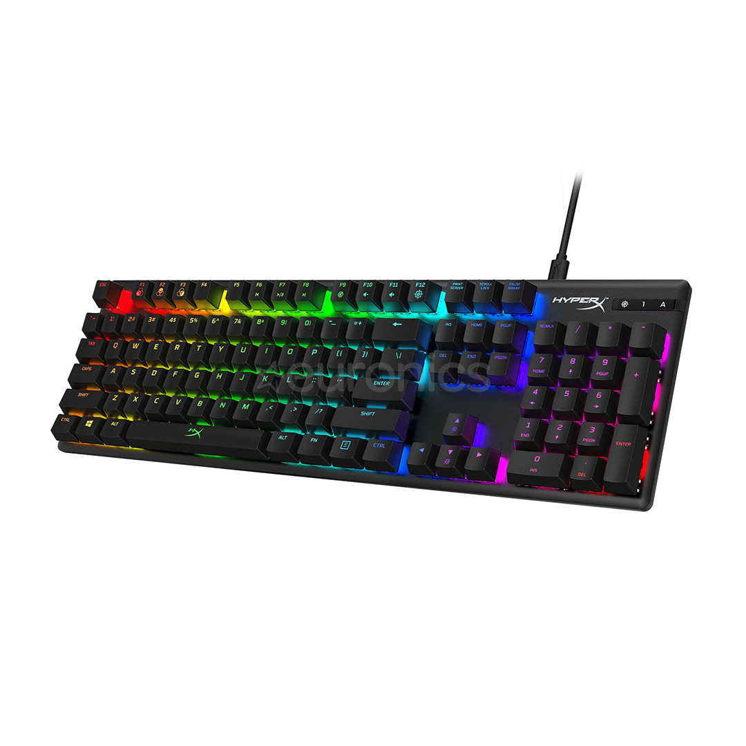 Razer melnaWidow V3 Razer Green, RUS, melna - Mehāniskā klaviatūra