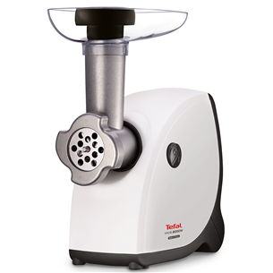 Tefal, 2000 W, balta/melna - Gaļas maļamā mašīna