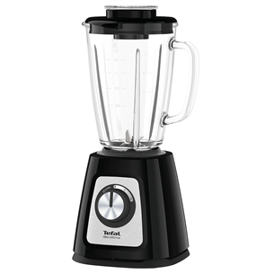 Tefal Blendforce Glass, 800 W, 1.25 L, melna - Blenderis