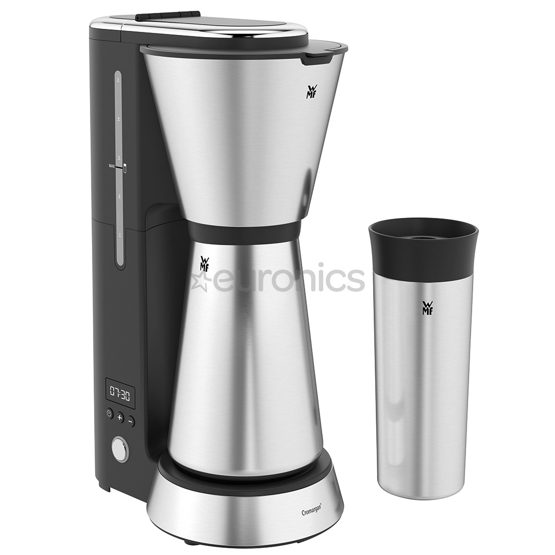 WMF KITCHENminis Thermo to go, ūdens tvertne 0.75 L, nerūsējošā tērauda - Kafijas automāts