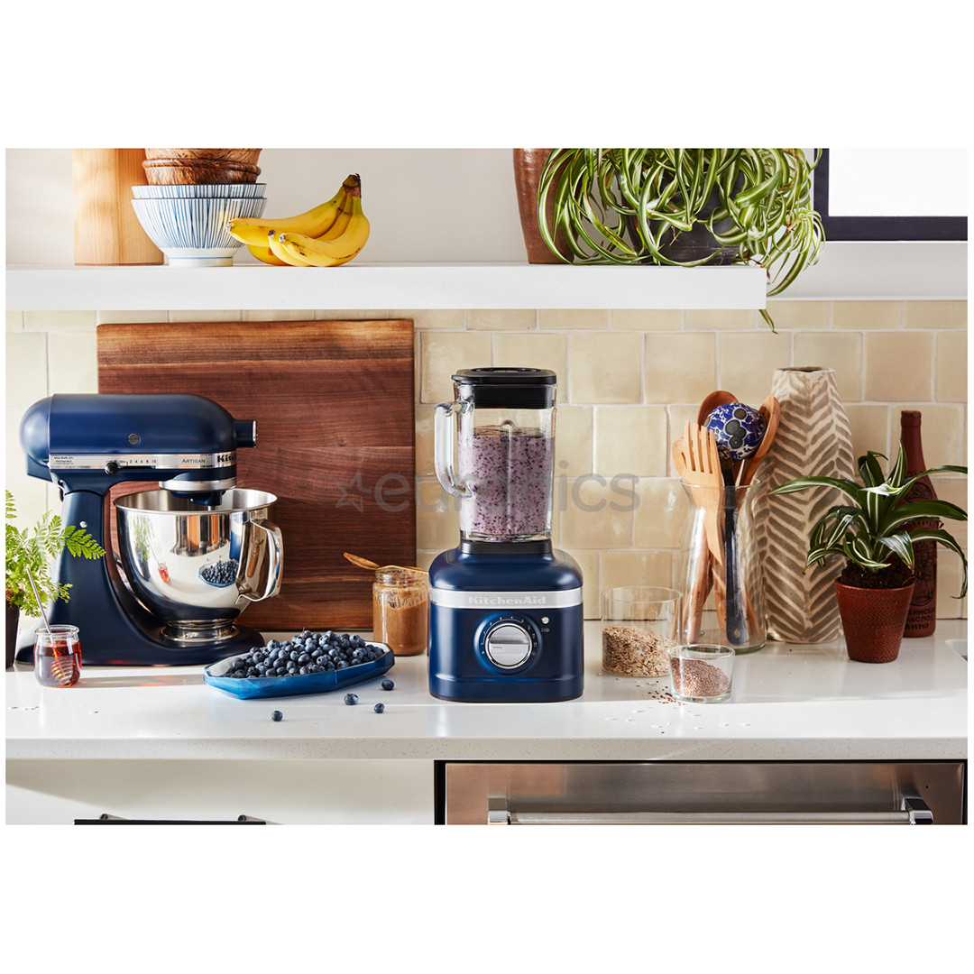 KitchenAid Artisan K400, 1200 W, 1.4 L, blue - Blender