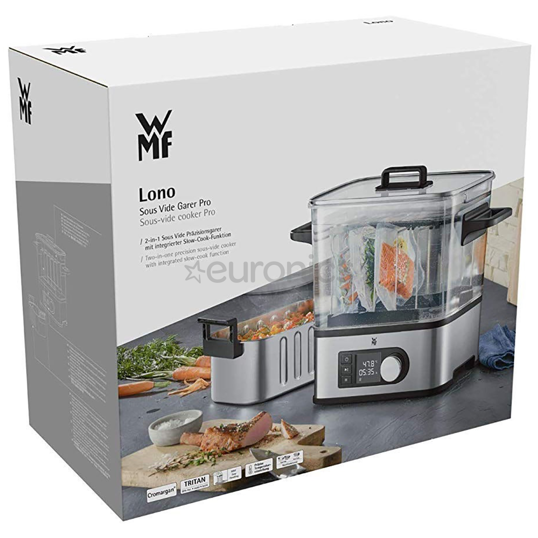 WMF Lono Pro Sous Vide, 1500 W, silver - Sous-Vide cooker, 415360011 |  Euronics