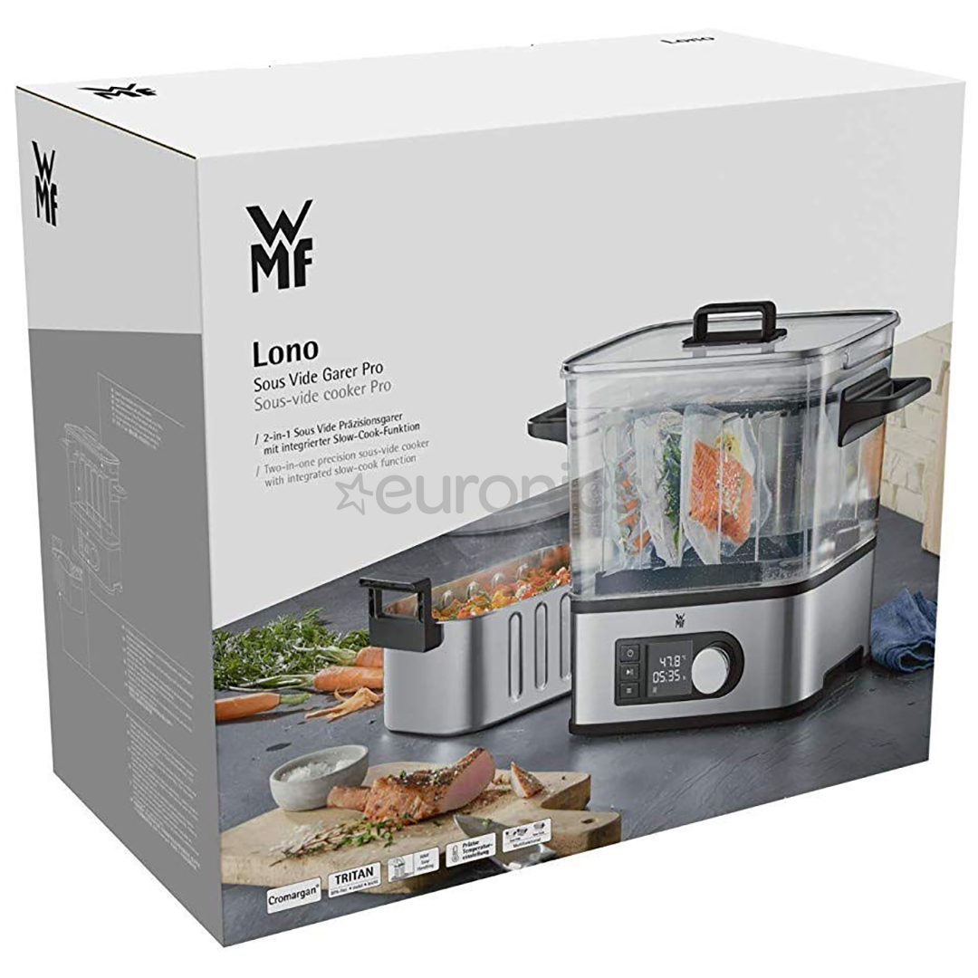 silver Sous W, WMF Vide, cooker, Sous-Vide | - Pro Euronics 1500 Lono 415360011