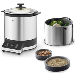 WMF KITCHENminis, 1 L, 220 W, inox/black - Rice cooker