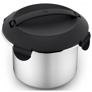 WMF KITCHENminis, 1 L, 220 W, nerūsējošā tērauda/melna - Rīsu vārāmais katls