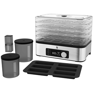 WMF KITCHENminis Snack to-go, 220 W, silver/black - Dehydrator