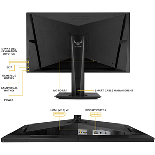 27'' WQHD LED TN-монитор ASUS