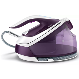 Philips PerfectCare Compact Plus, 2400 W, lillā/balta - Gludināšanas sistēma