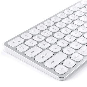 Satechi Aluminum Wired Keyboard, US, sudraba - Klaviatūra