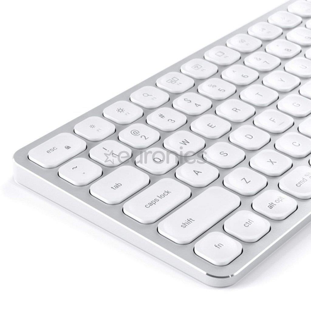 Satechi Aluminum Wired Keyboard, US, sudraba - Klaviatūra