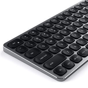 Satechi Aluminum Wired Keyboard, US, pelēka - Klaviatūra