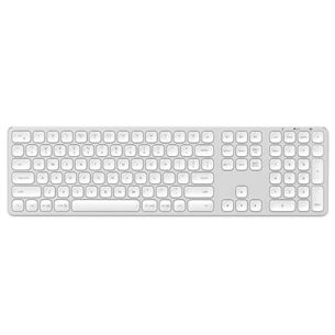 Satechi Aluminum Bluetooth Wireless Keyboard, US, sudraba - Bezvadu klaviatūra