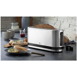 WMF KITCHENminis, 900 W, inox/black - Toaster