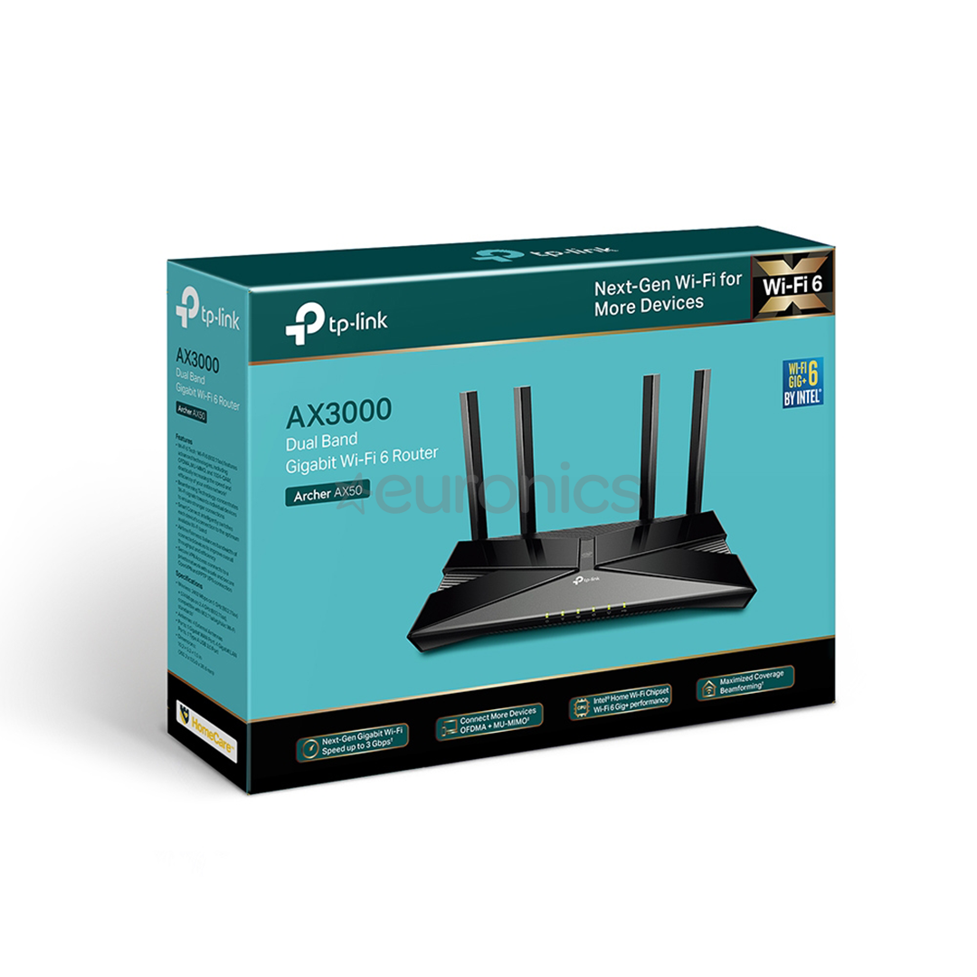 Bezvadu rūteris Archer AX50, Tp-Link