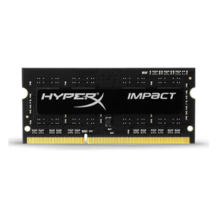 Operatīvā atmiņa HyperX Impact DDR3L 1600Mhz CL9 SODIMM, Kingston / 4GB