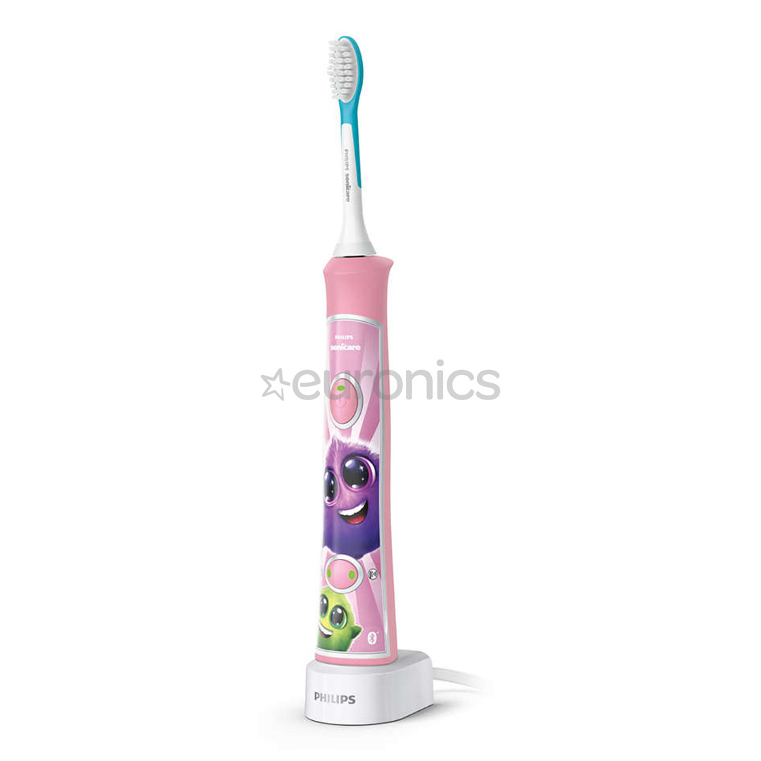 Philips Sonicare For Kids, белый/розовый - Электрическая детская зубная щетка