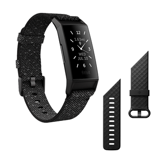 Fitbit Charge 4 Special Edition, гранитный черный - Датчик активности