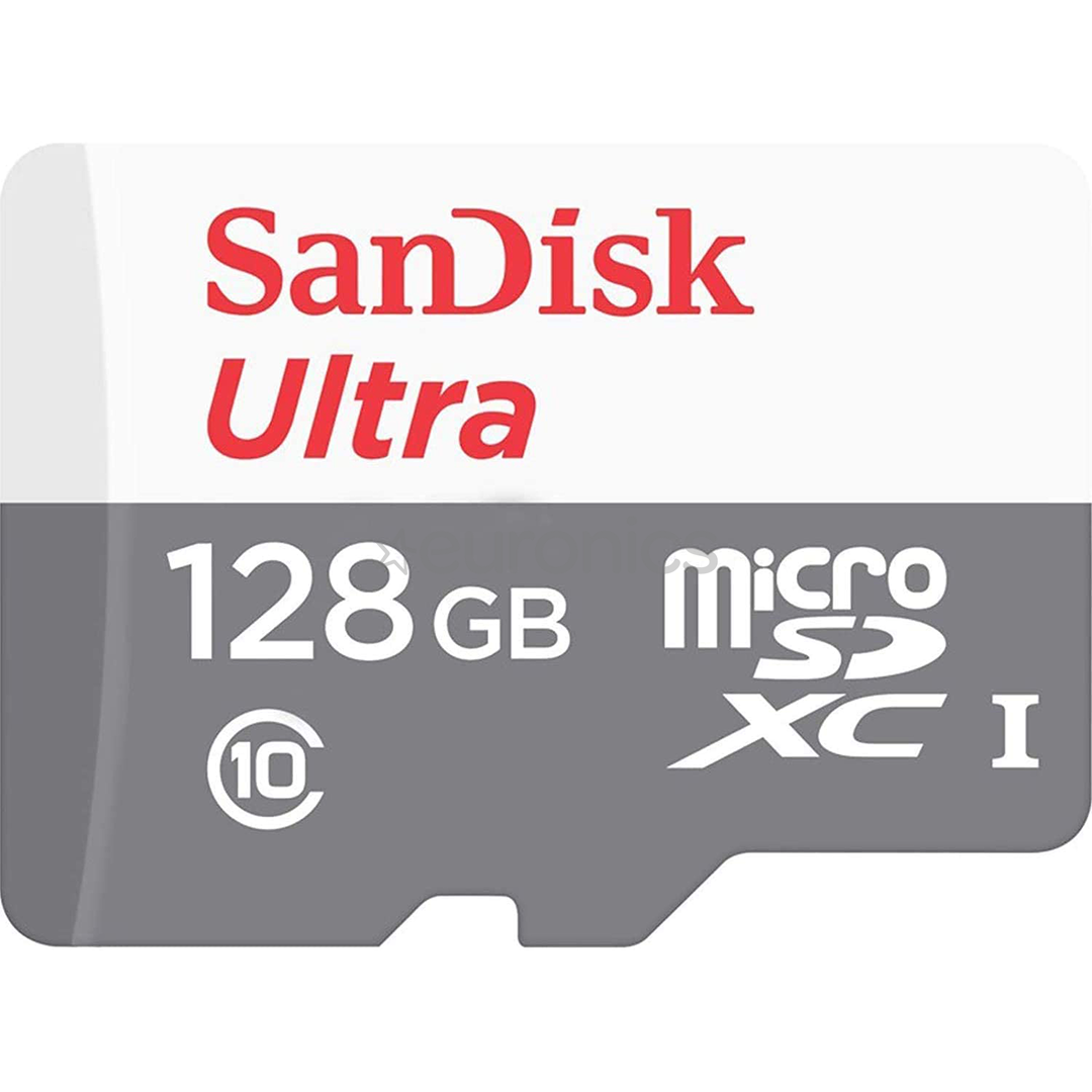 Atmiņas karte MicroSDXC, SanDisk / 128GB