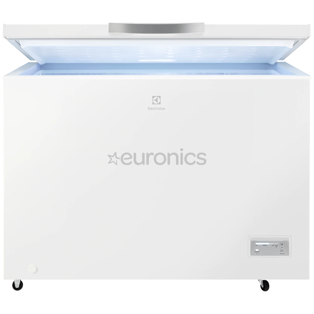 Electrolux, width 112 cm, 308 L, white Chest freezer, LCB3LF31W0