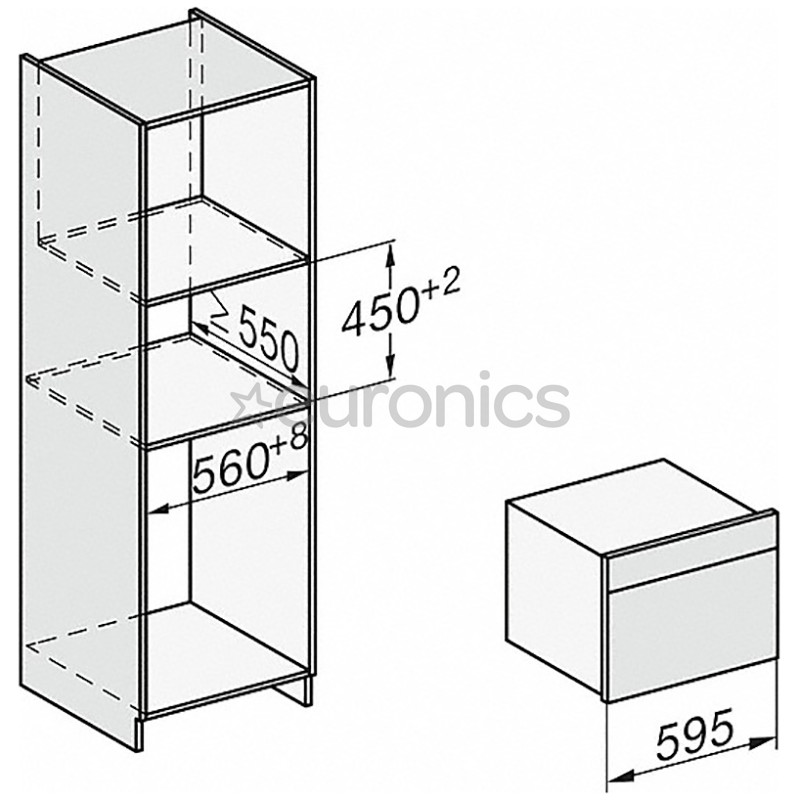 Iebūvējama cepeškrāsns ar mikroviļņu funkciju, Miele